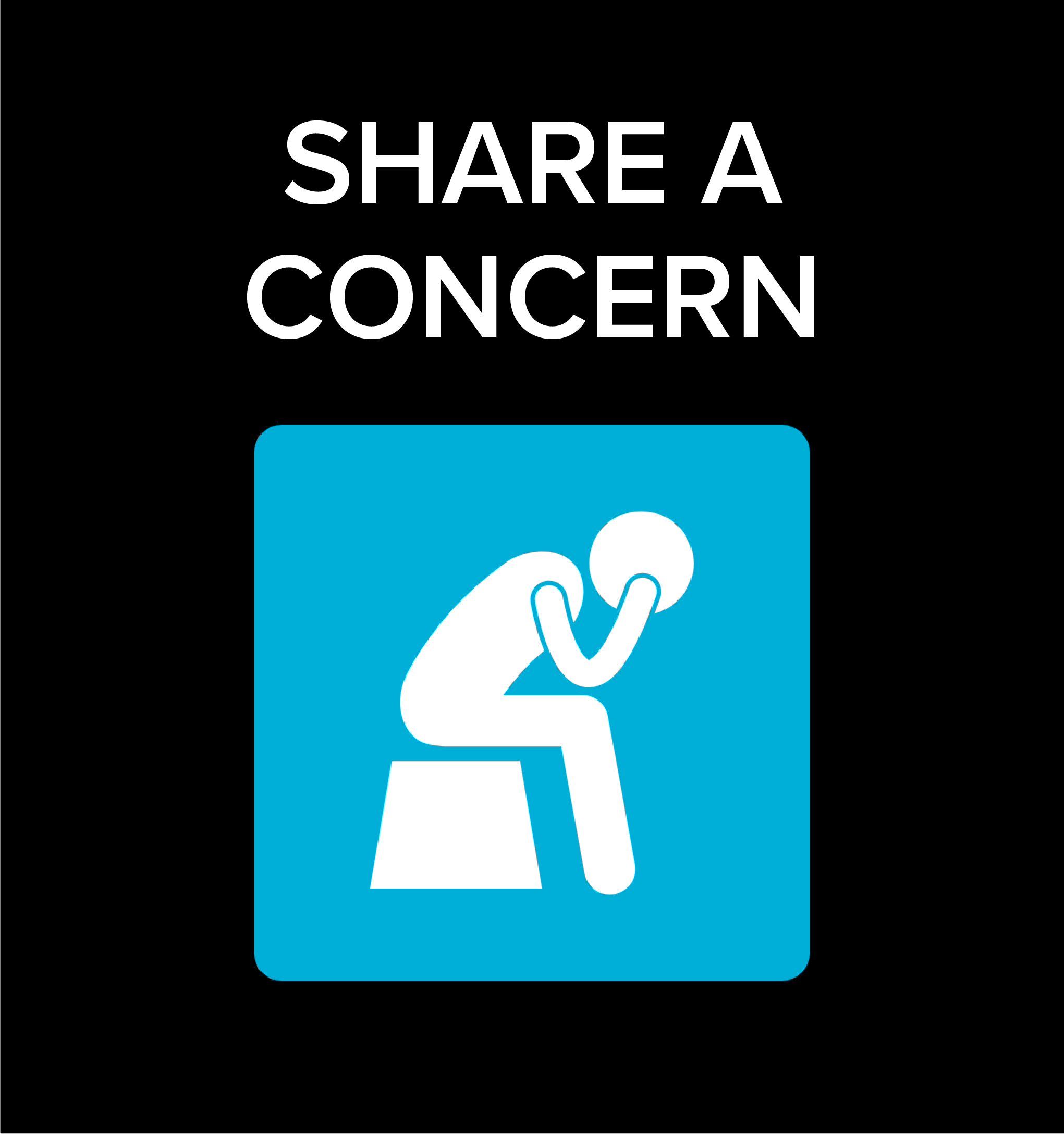 Share your concerns about the wellbeing of a student, faculty member, or staff person